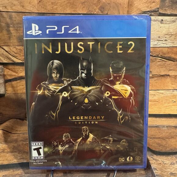 Injustice 2 Legendary Edition PS4 Sony PlayStation 4 DC Fighting Game T Teen - Picture 1 of 6